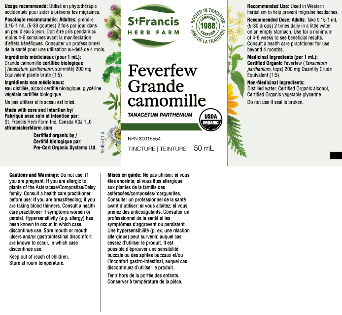 Feverfew Tincture
