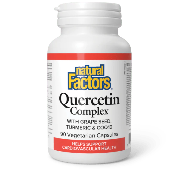 Quercetin Complex (with Grape Seed, Turmeric & CoQ10)