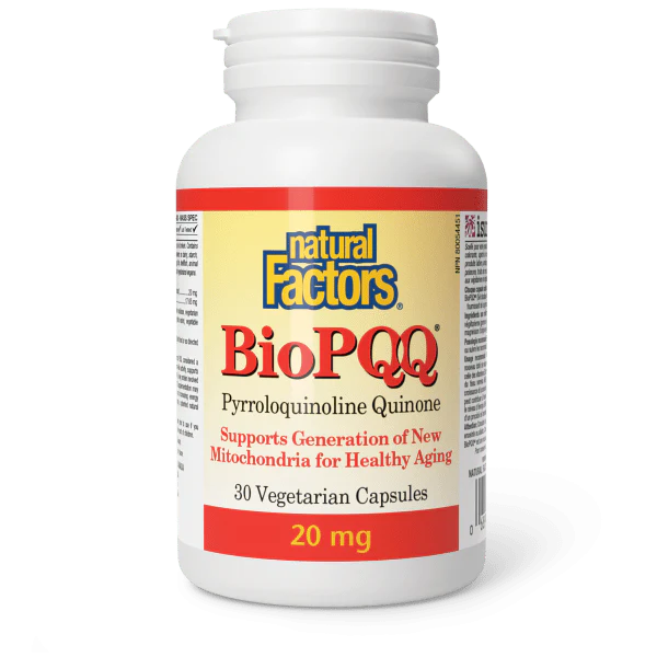 BioPQQ® Pyrroloquinoline Quinone 20 mg