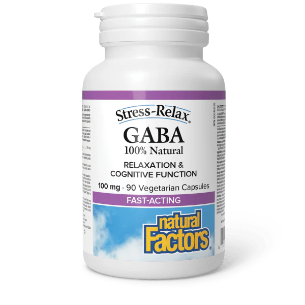 100% Natural GABA 100 mg
