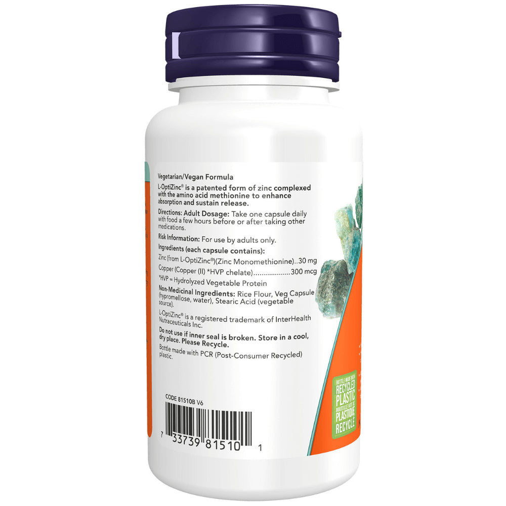 L-OptiZinc® Monomethionine capsules