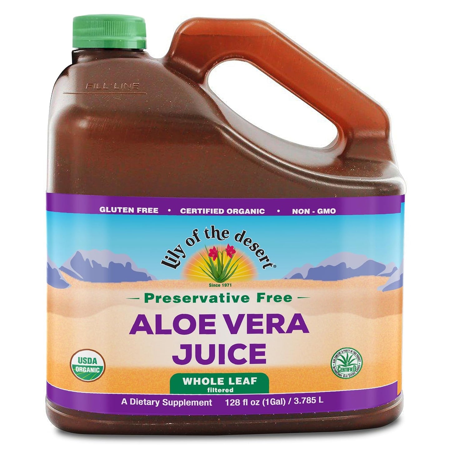 Preservative Free Whole Leaf Aloe Vera Juice