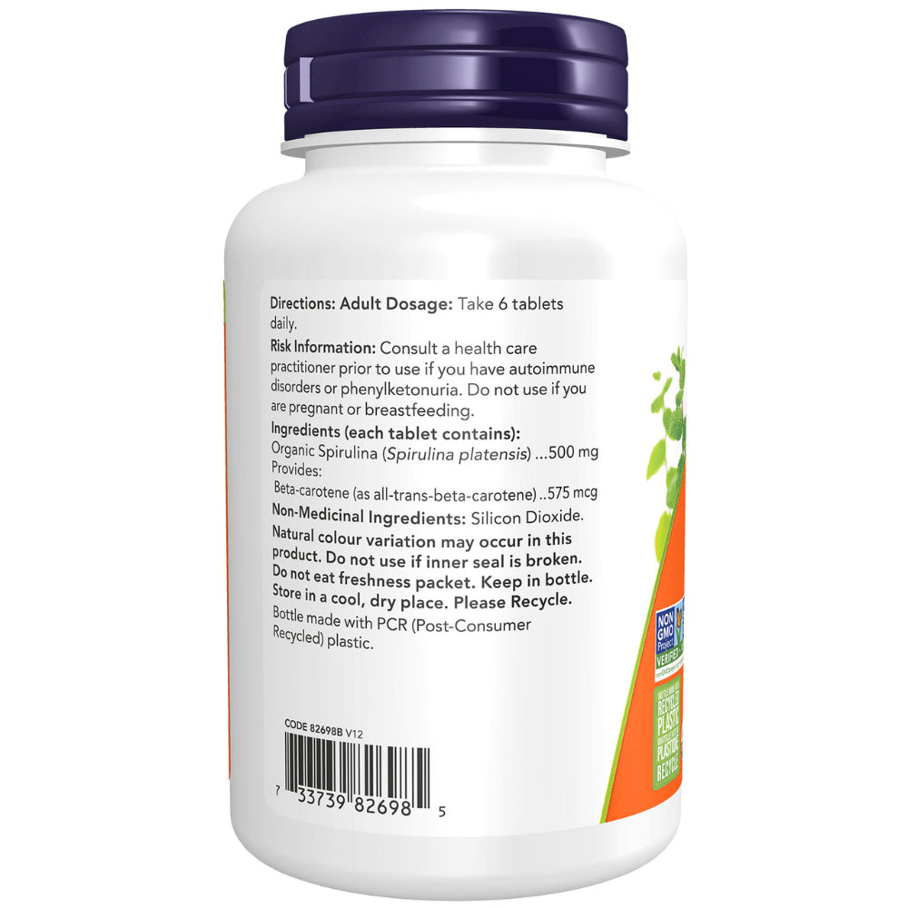 Organic Spirulina Tablets