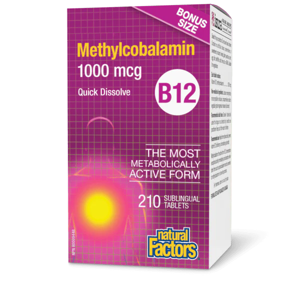 B12 Methylcobalamin 1000 mcg