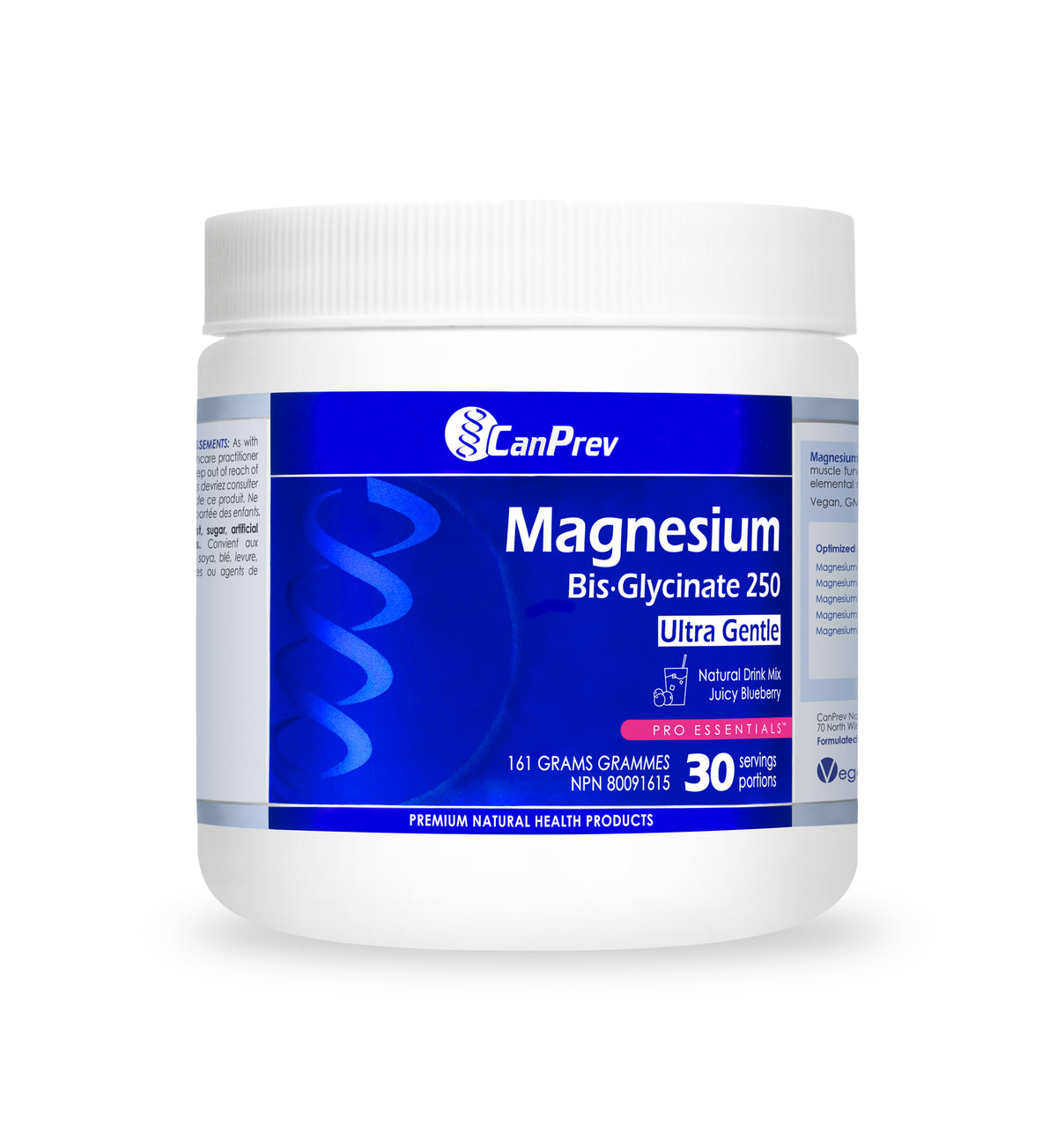 Magnesium Bis·Glycinate Drink Mix – Juicy Blueberry