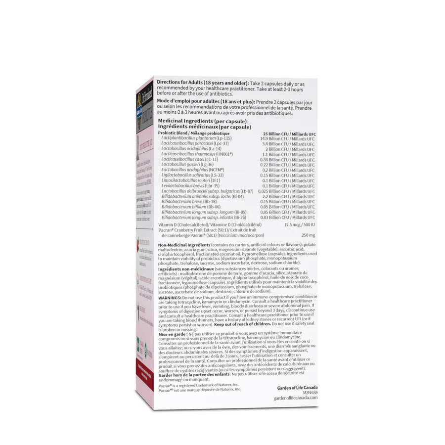 Dr. Formulated Probiotic Urinary Tract+