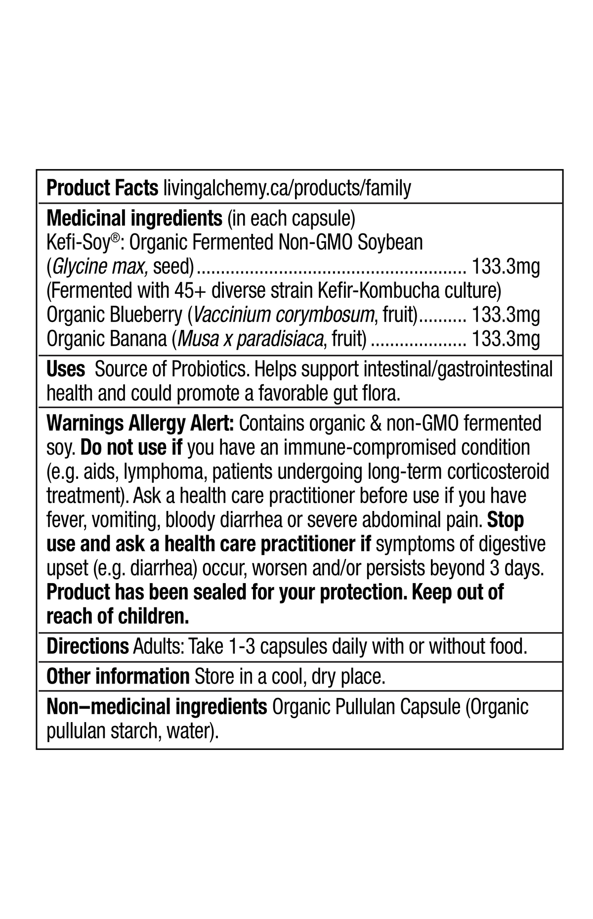 Your Flora® Probiotic Family