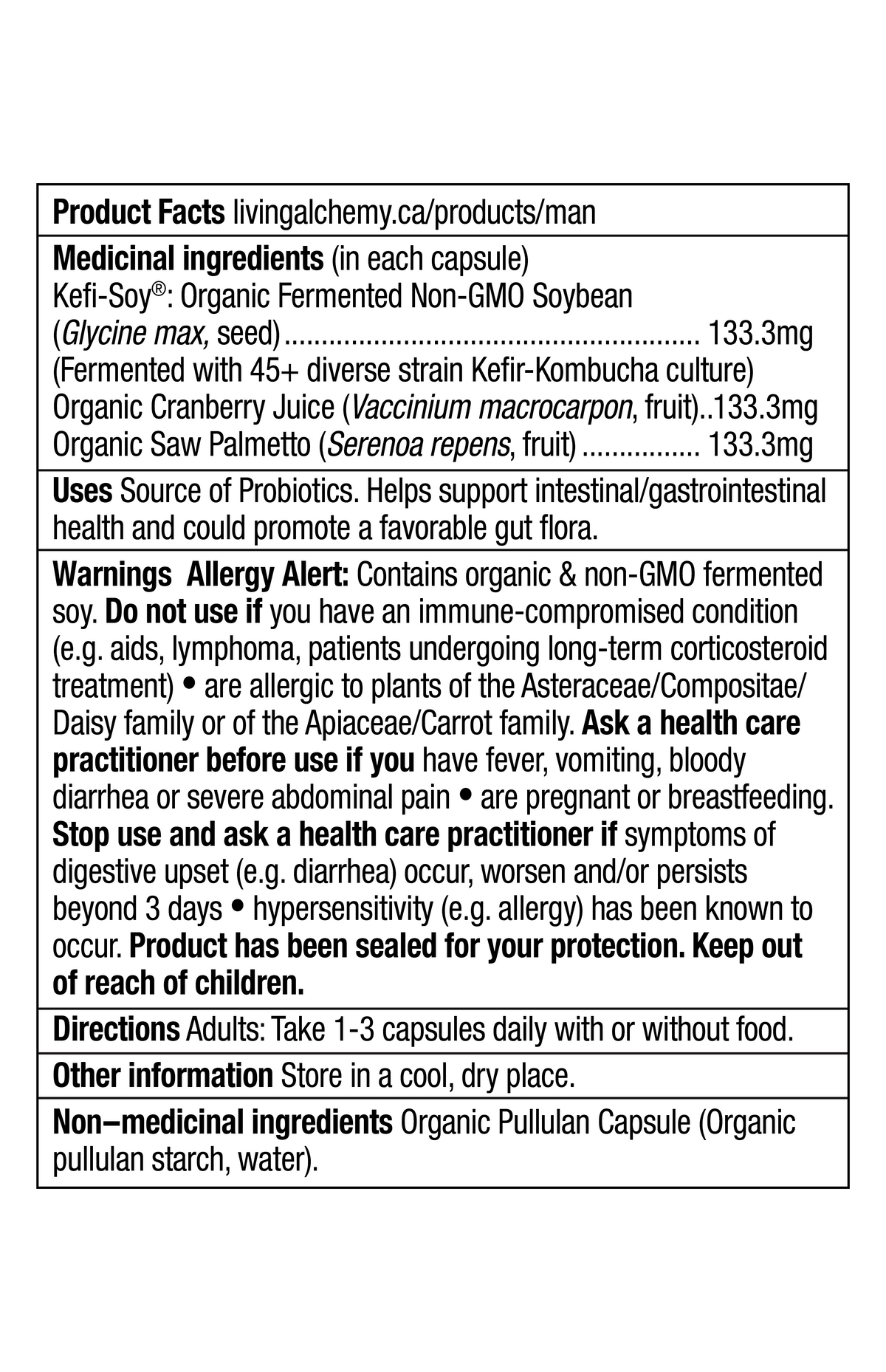 Your Flora® Probiotic Man