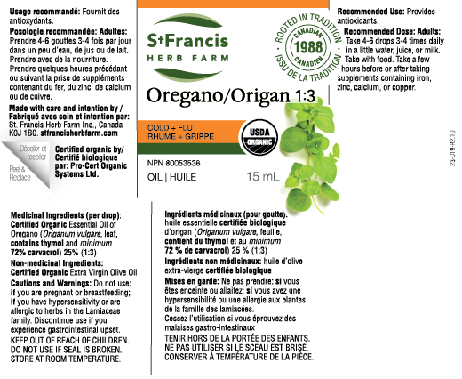 Oregano Oil 1:3