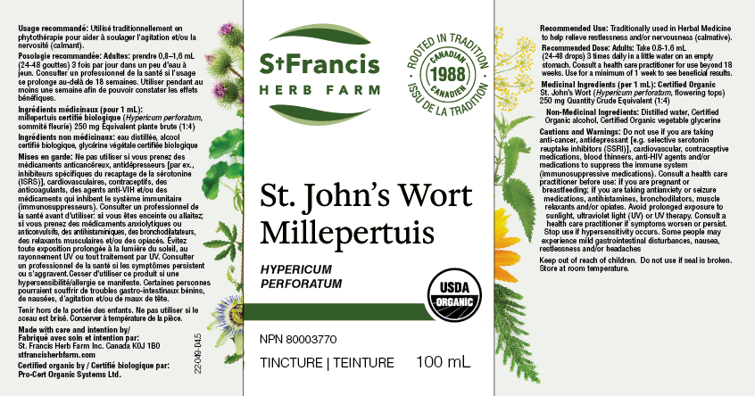 St. John's Wort Tincture