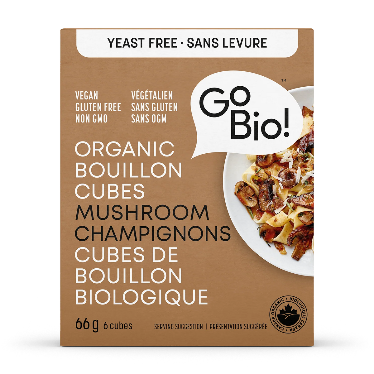 Organic Bouillon Cubes – Yeast Free Mushroom
