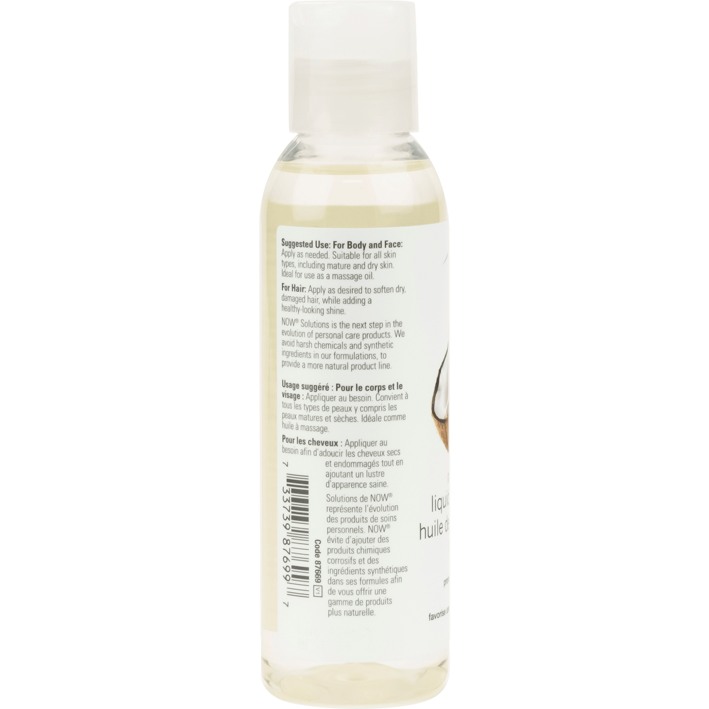 Pure Fractionated Liquid Coconut Oil