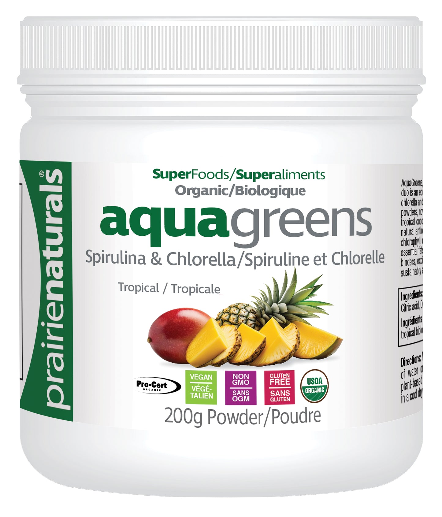 Organic Aqua Greens Powder