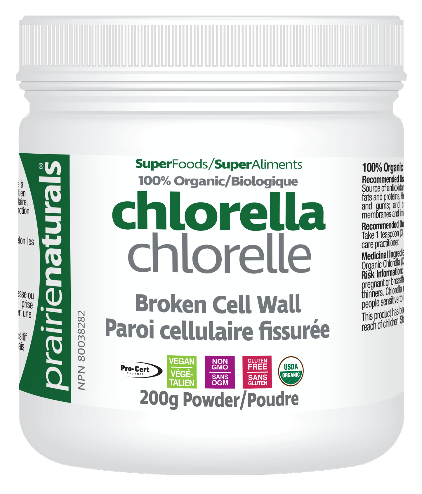 Organic Chlorella - Broken Cell Wall