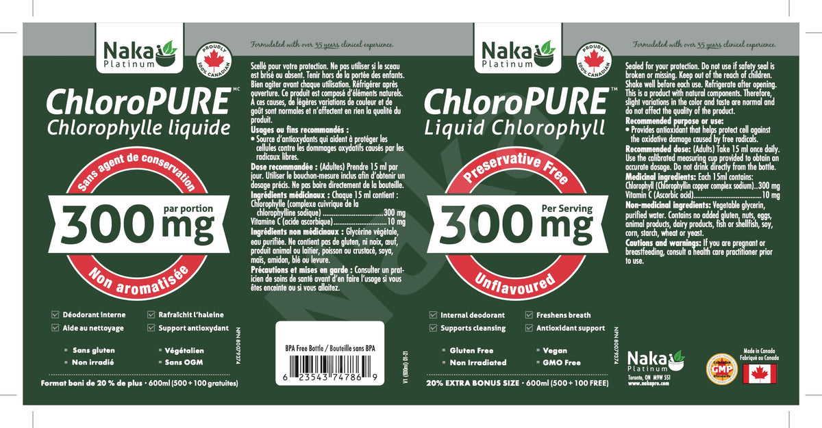 Naka ChloroPURE (600ml)