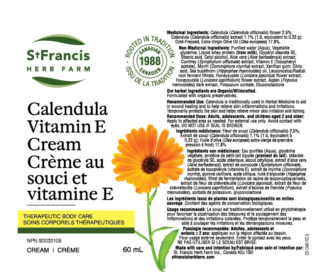 Calendula Vitamin E Cream