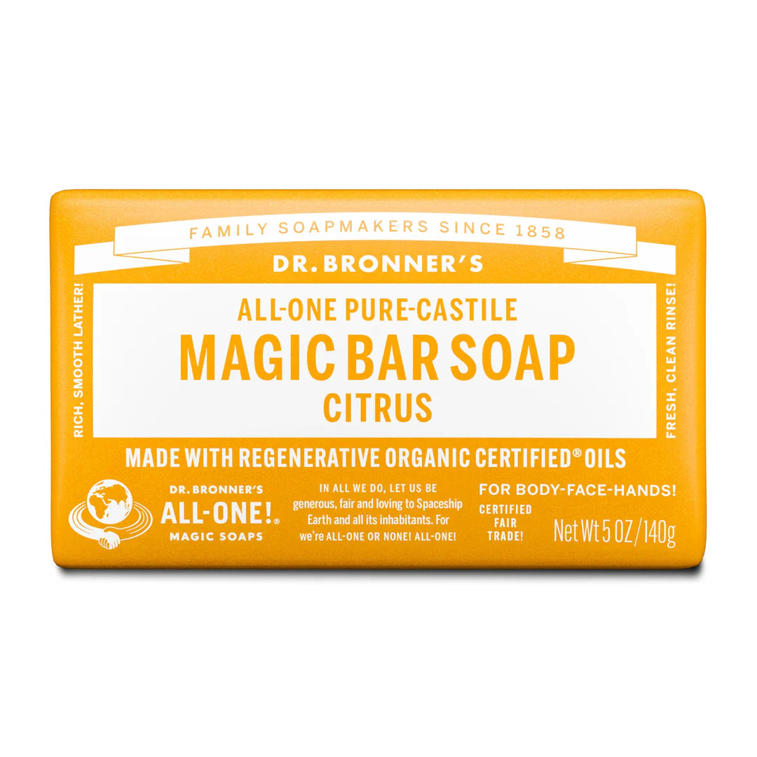 Citrus Pure-Castile Magic Bar Soap