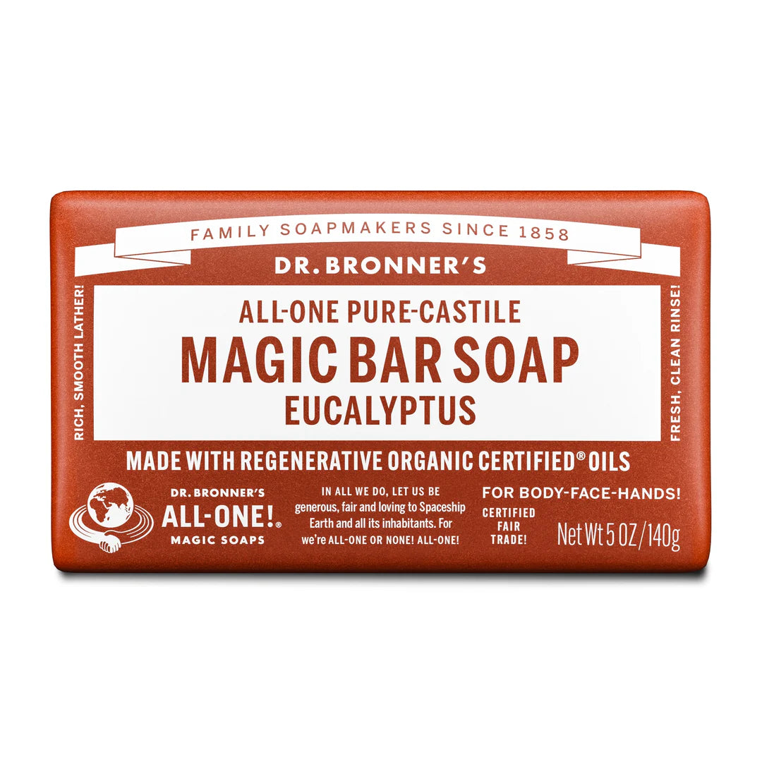 Eucalyptus Pure-Castile Magic Bar Soap