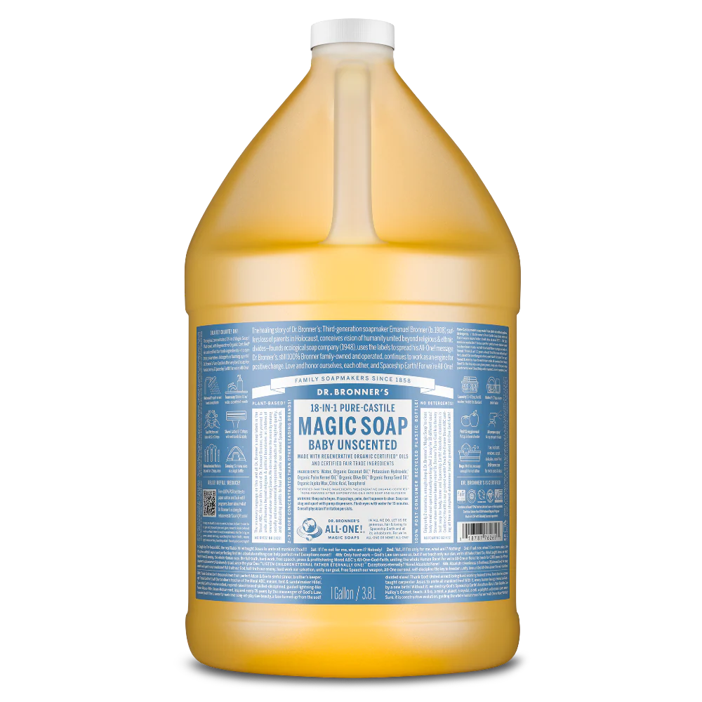 Baby Unscented Pure-Castile Magic Soap