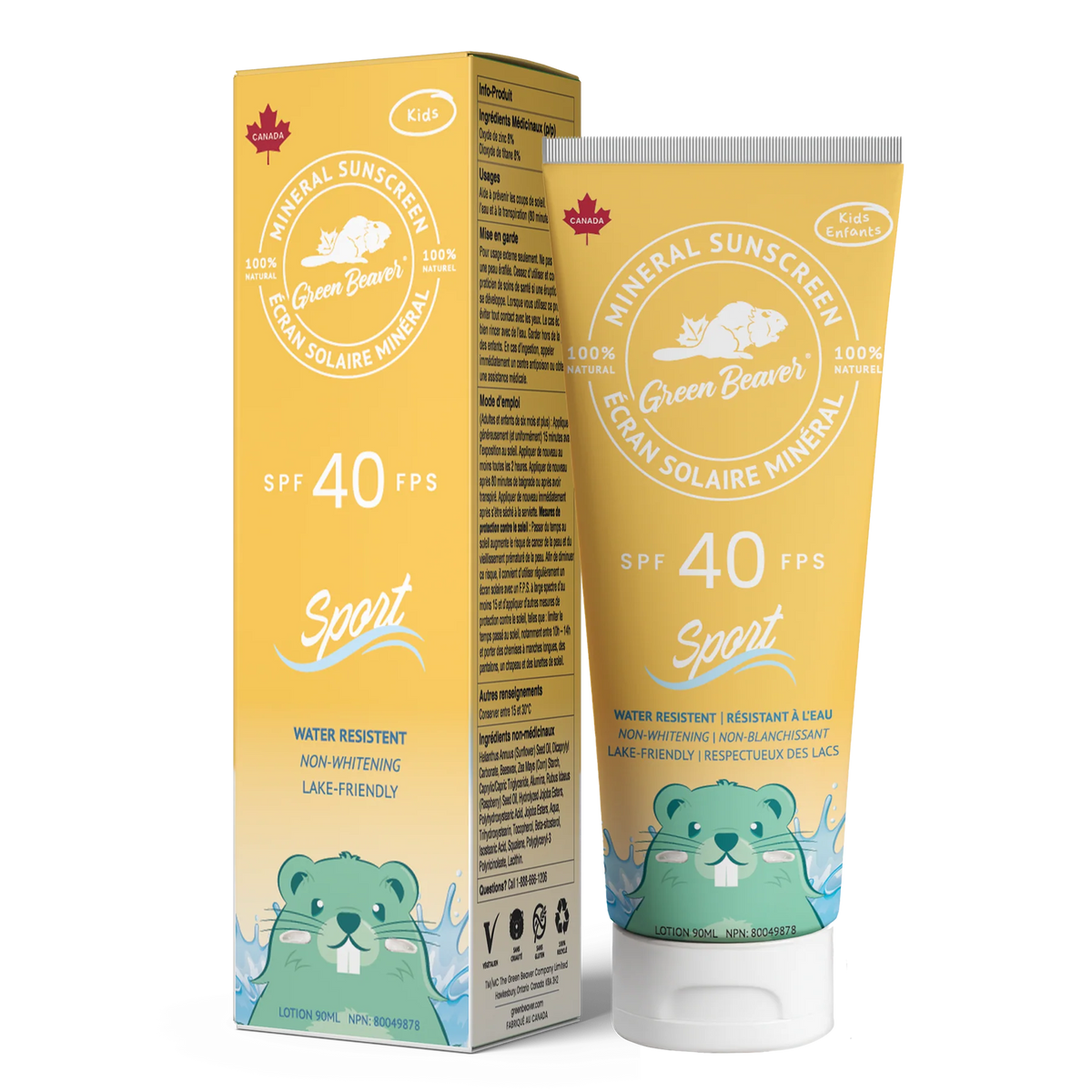 Mineral Sunscreen - SPF 40 Sport KIDZ