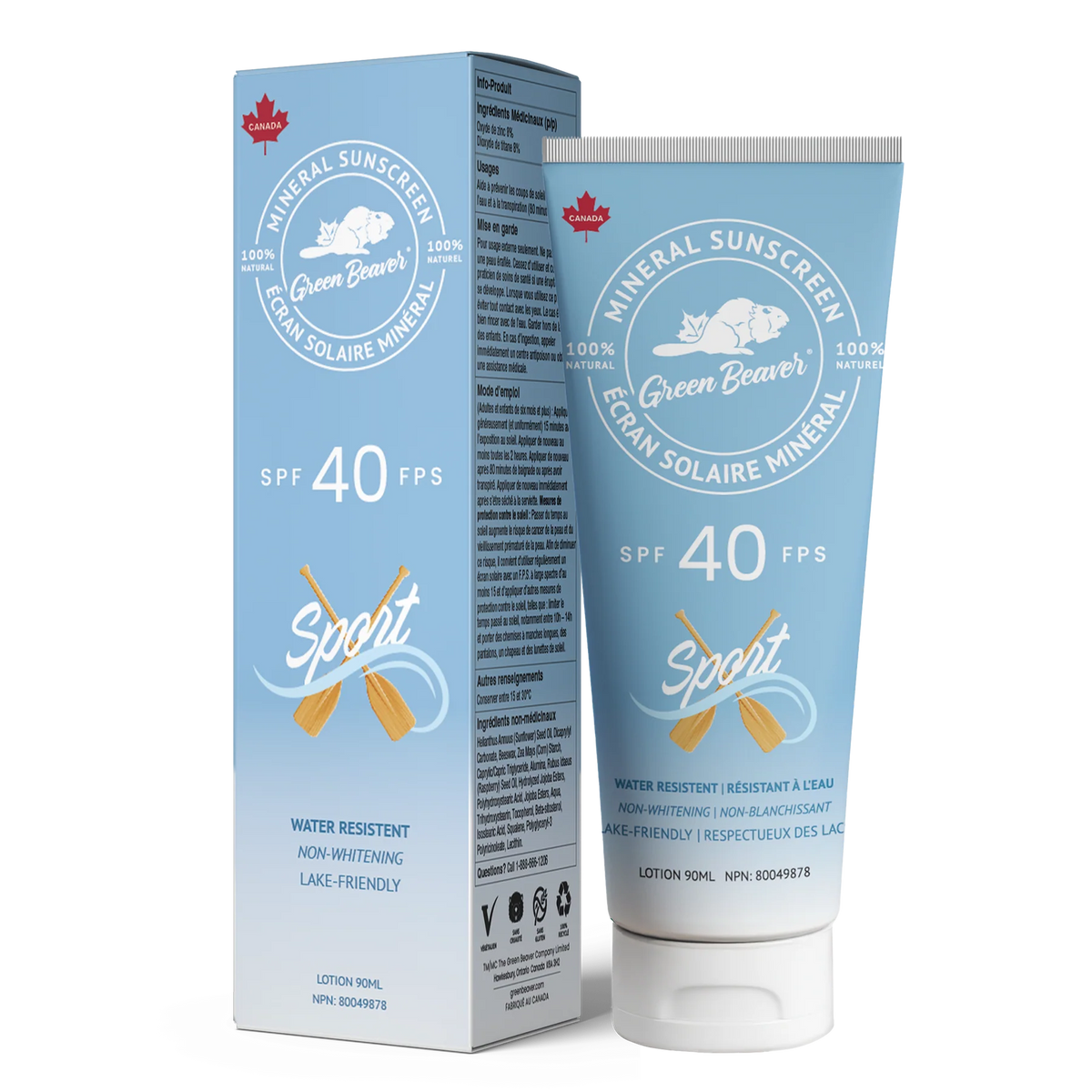 Mineral Sunscreen - SPF 40 Sport