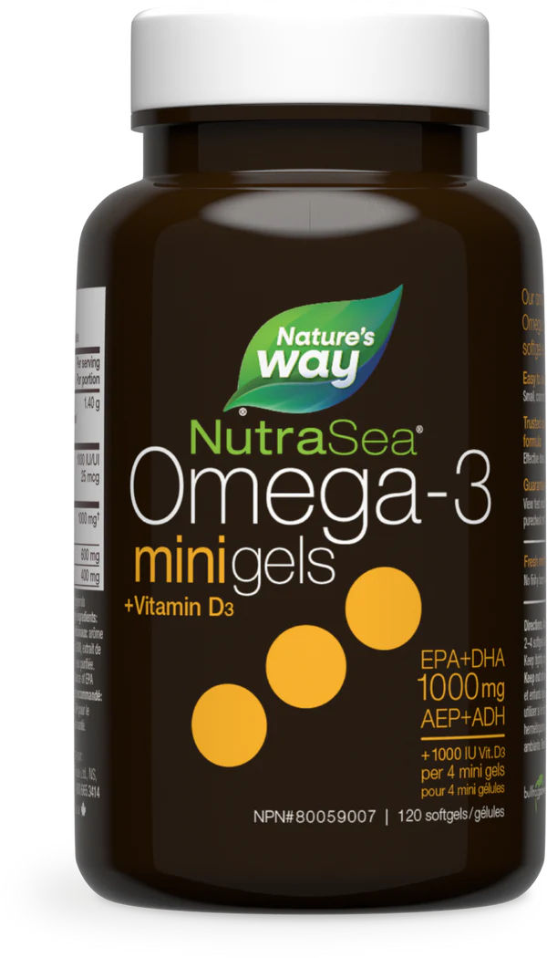 NutraSea+D™ Omega-3 Mini Gels