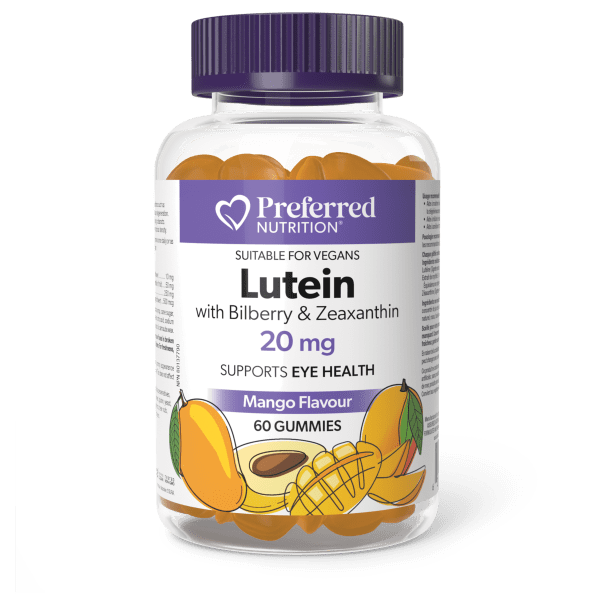 Lutein with Bilberry & Zeaxanthin Gummies