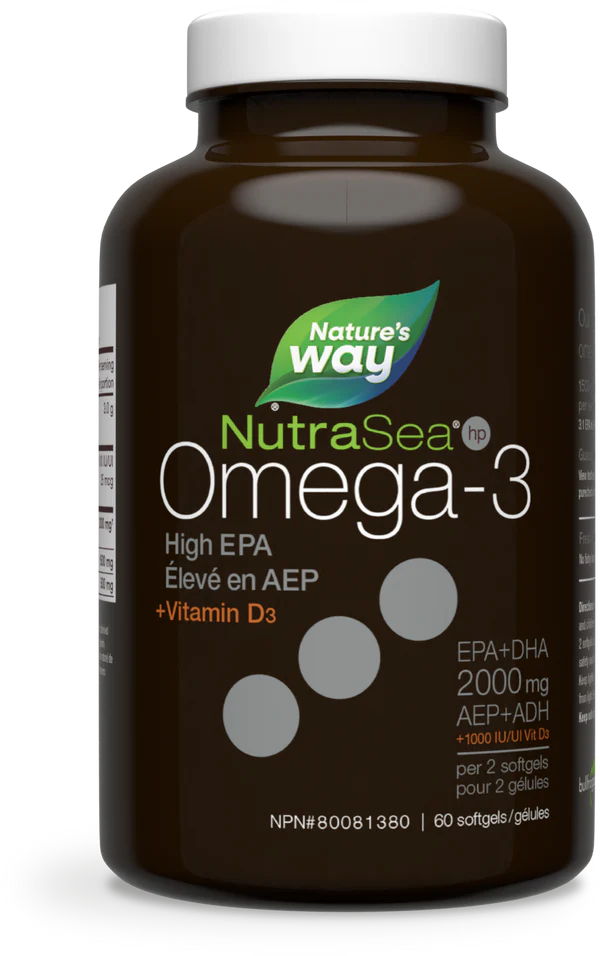NutraSea® HP™ +D Omega-3 Liquid Gels