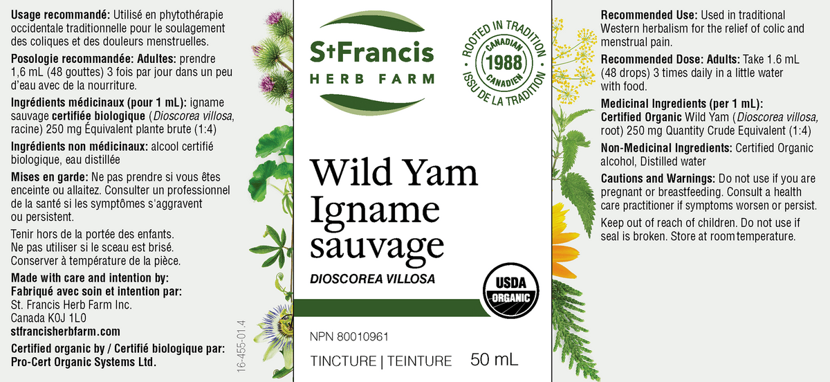 Wild Yam Tincture