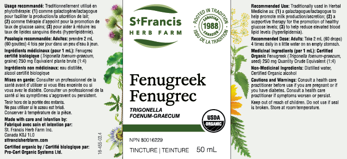 Fenugreek Tincture