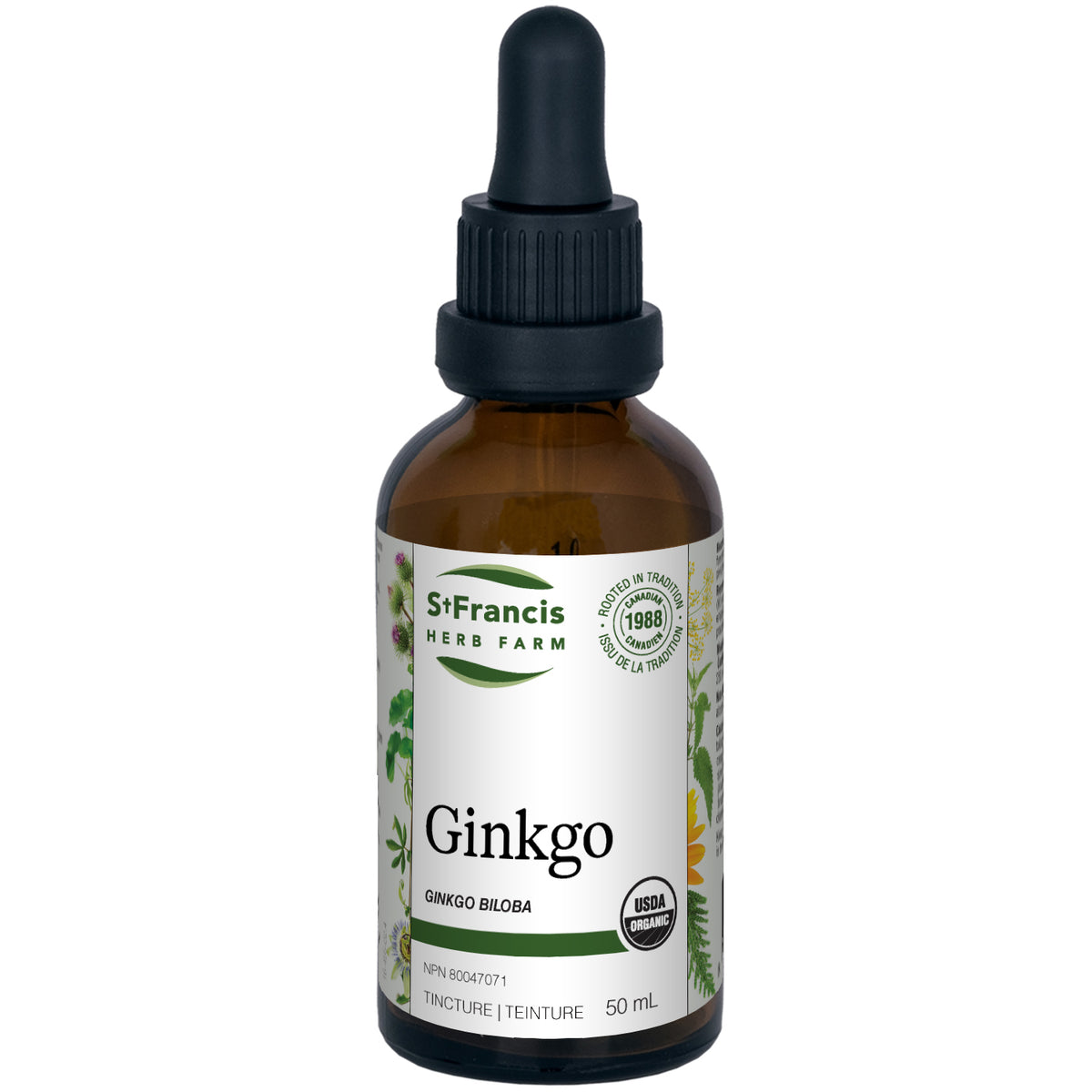 Ginkgo Biloba Tincture (50ml)