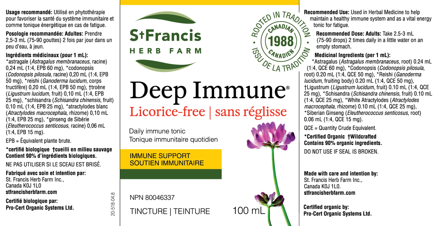 Deep Immune® Licorice-free