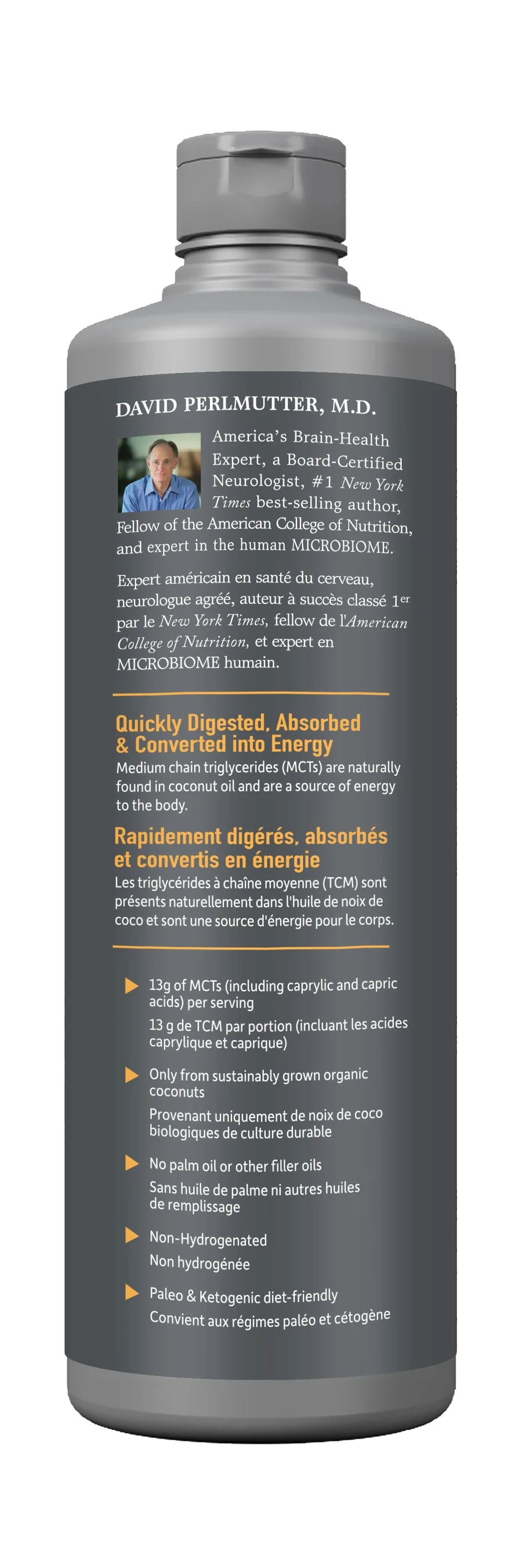 Dr. Formulated 100% Organic MCT Oil