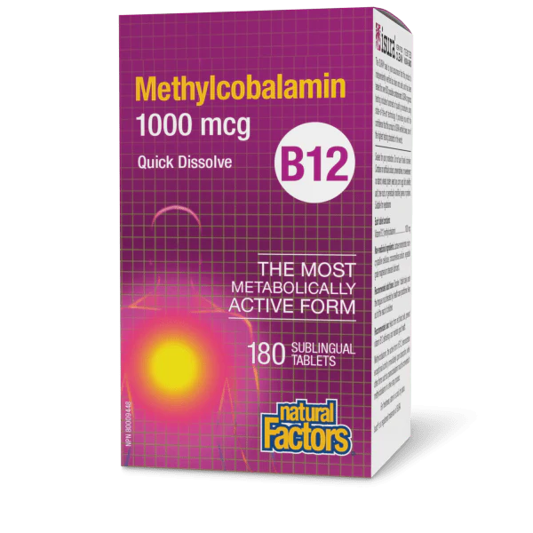 B12 Methylcobalamin 1000 mcg