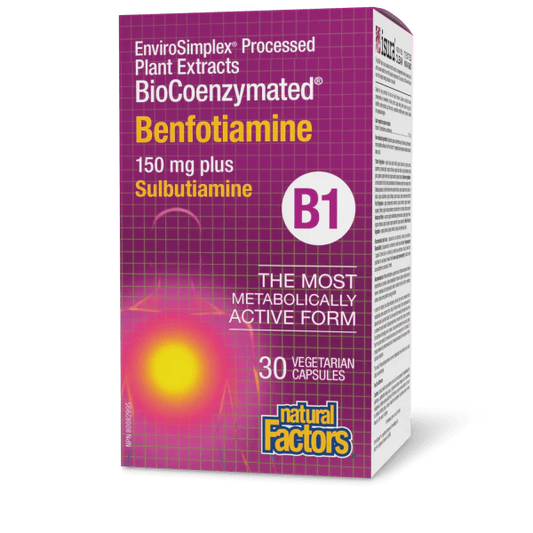 BioCoenzymated Benfotiamine B1 plus Sulbutiamine