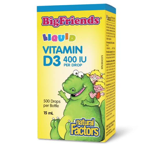 Kids' Liquid Vitamin D3 400 IU