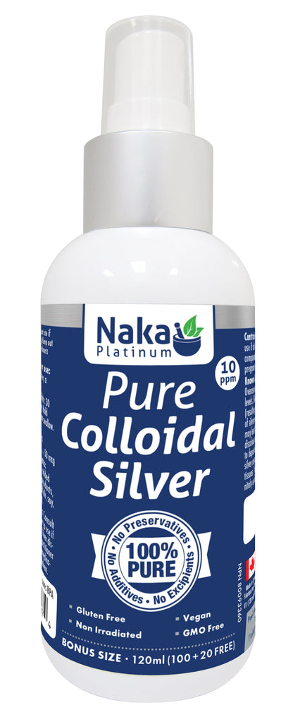 Naka Colloidal Silver Spray (120ml)