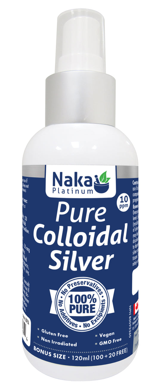 Naka Colloidal Silver Spray (120ml)