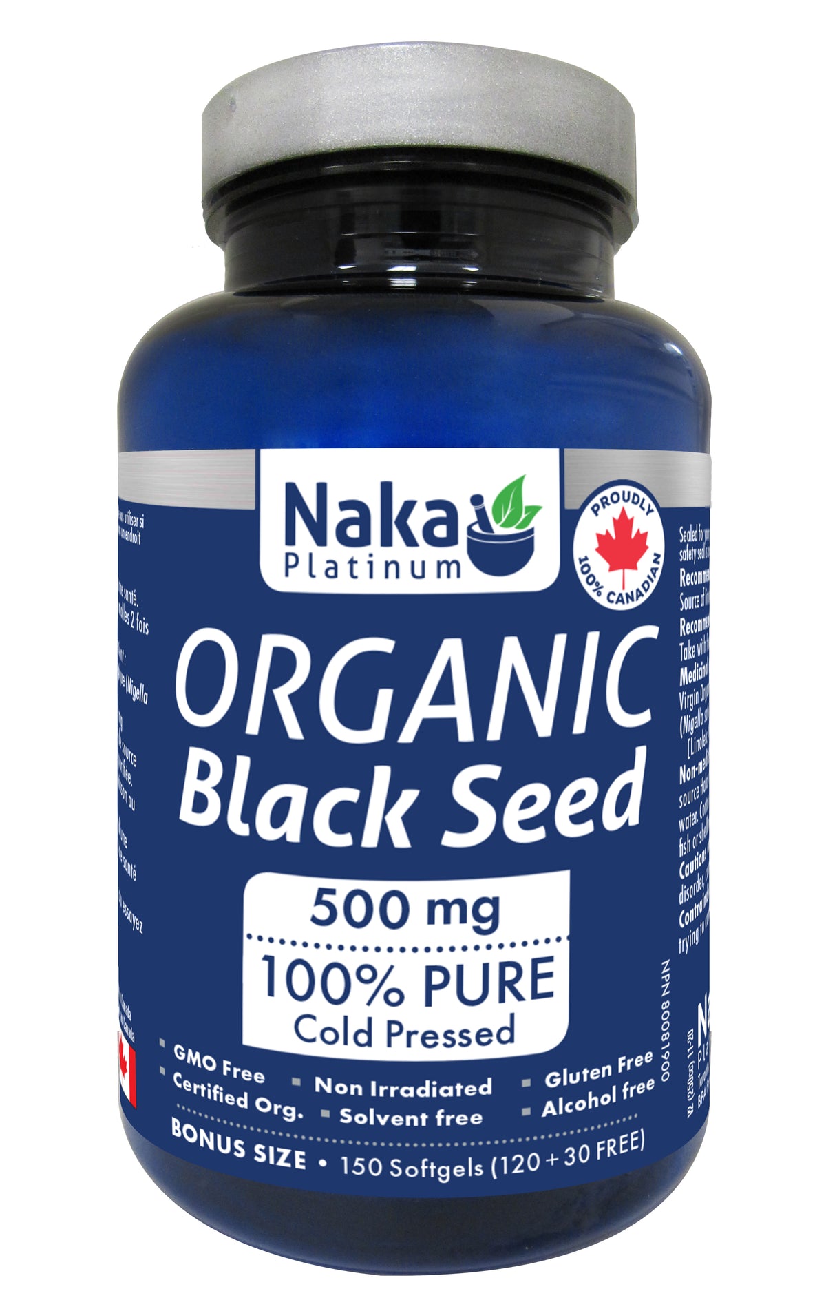 Naka Black Seed Oil (150 softgels)