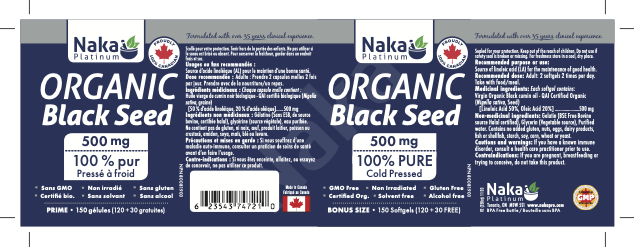Naka Black Seed Oil (150 softgels)