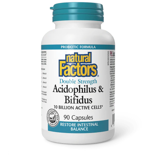 Acidophilus & Bifidus Double Strength 10 Billion Active Cells