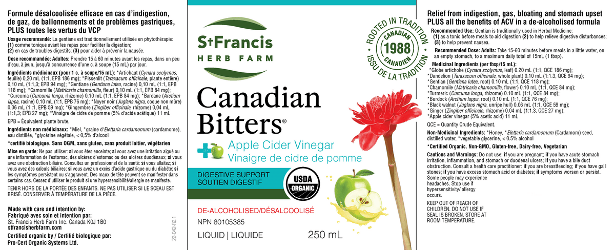 Canadian Bitters® — Apple Cider Vinegar