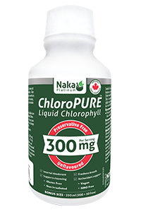 Naka ChloroPURE Liquid Chlorophyll 300mg (250ml)