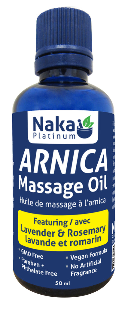 Naka Platinum Arnica Massage Oil (50ml)