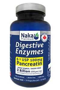 Naka Digestive Enzymes (75 capsules)