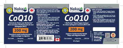 Naka Coenzyme Q10 (60 softgels)