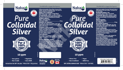 Naka Pure Colloidal Silver (900ml)
