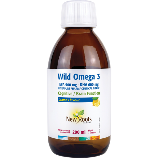 Wild Omega 3 Liquid - Lemon Flavour
