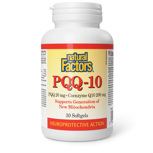 PQQ-10 20 mg · Coenzyme Q10 200 mg