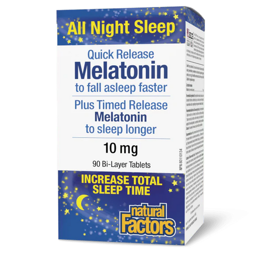 Melatonin Quick Release Plus Timed Release